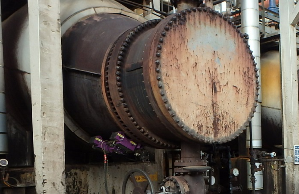 High Temperature Corrosion Mapping of In-Service Heat Exchangers with Ultrasonic Scanning Solution
